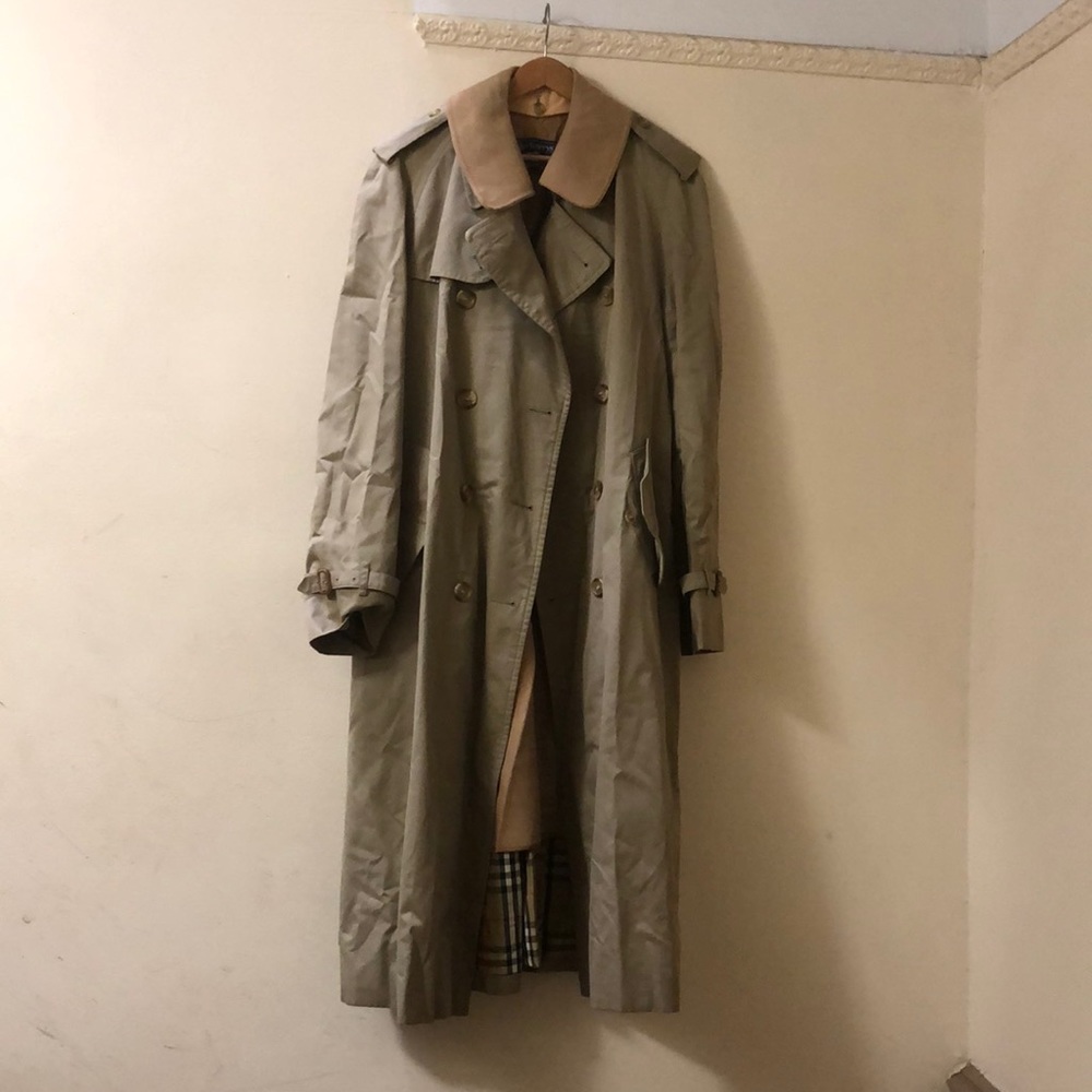 Mens BURBERRY Trench Coat with Wool Lining